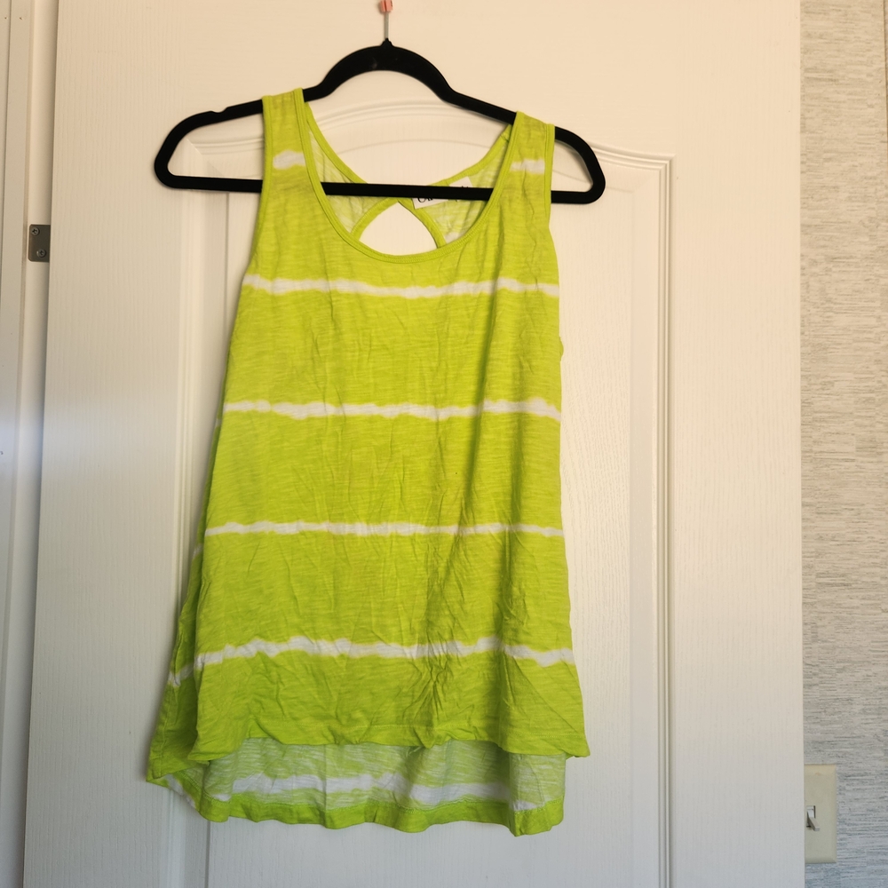 Cato Lime Green Sleeveless Top Size XL Euc